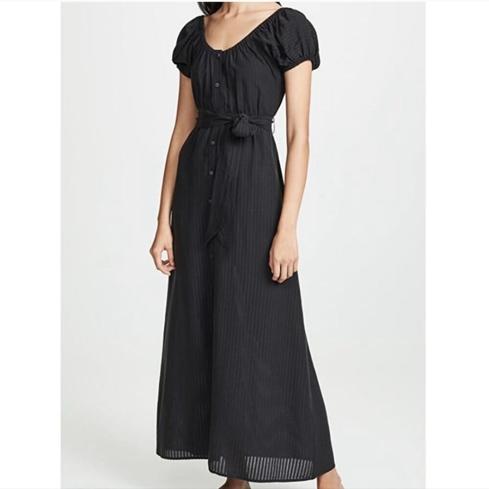 Mara Hoffman Beatrix Dress in Black | Size Small